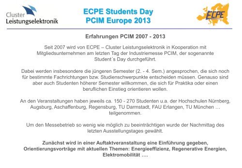 ECPE Students Day