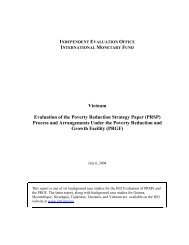 Vietnam : Evaluation of the Poverty Reduction Strategy Paper (PRSP)