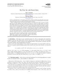 informs® - UC Berkeley Industrial Engineering and Operations ...