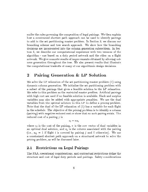 A Â¡euristic Branch-and-1rice Approach for the Airline Crew 1airing ...