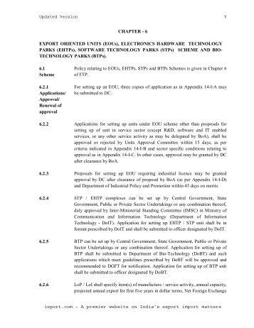 ELECTRONICS HARDWARE TECHNOLOGY PARKS - Ieport