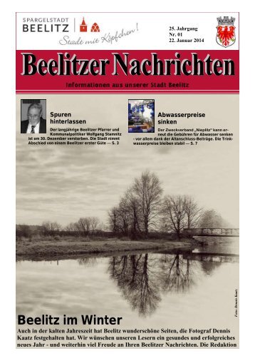 Beelitzer Nachrichten - Januar 2014