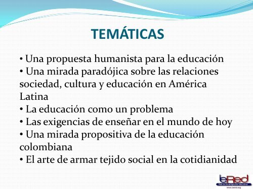 sociedad, cultura y educaciÃ³n: una experiencia relacional ... - ieRed