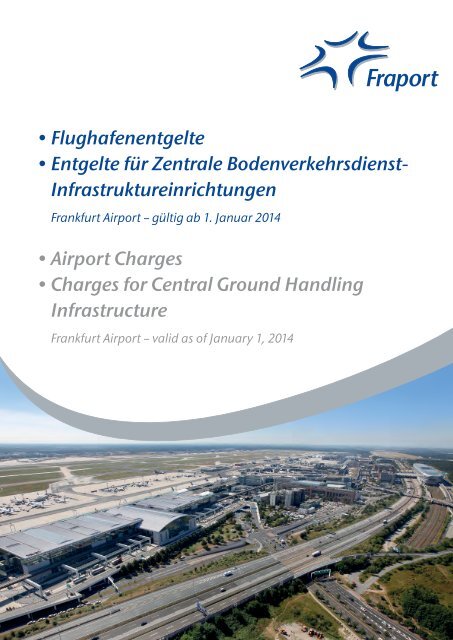Entgeltordnung - Flughafen Frankfurt