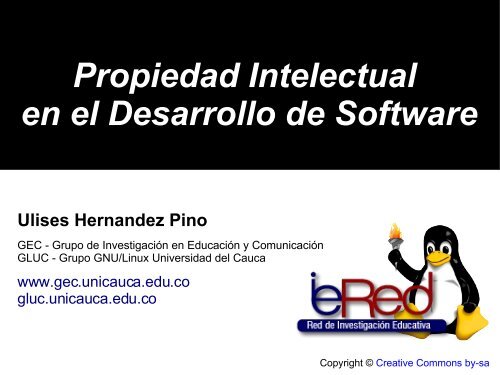 Propiedad Intelectual en el Desarrollo de Software - ieRed