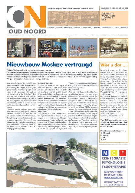 Nieuwbouw Moskee vertraagd