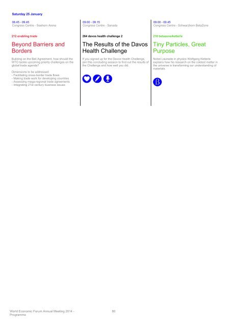 Programme for Printing