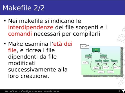 Linux Kernel, configuration, compiling - Dipartimento di Ingegneria ...