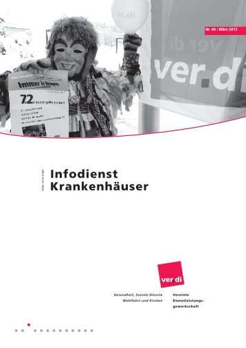 Infodienst KrankenhÃ¤user Nr. 60 - Gesundheit & Soziales - Ver.di