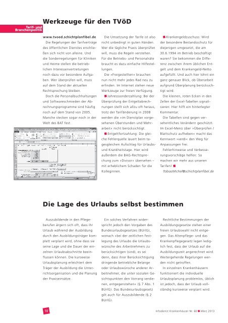 Infodienst KrankenhÃ¤user Nr. 60 - Gesundheit & Soziales - Ver.di