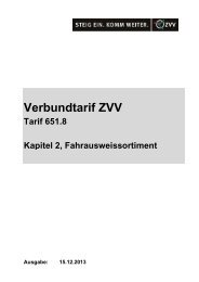 Fahrausweissortiment (PDF, 31KB) - ZVV