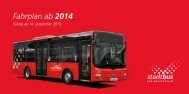 Stadtbus Fahrplan 2014 - Bad Mergentheim