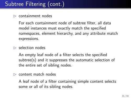 Network Configuration Management with NETCONF and YANG - IETF