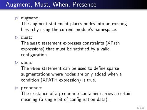 Network Configuration Management with NETCONF and YANG - IETF