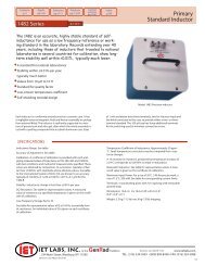 GenRad 1482 Inductance Standards (1482-A, 1482 ... - IET Labs, Inc.