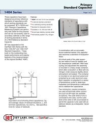 1404 Datasheet.indd - IET Labs, Inc.