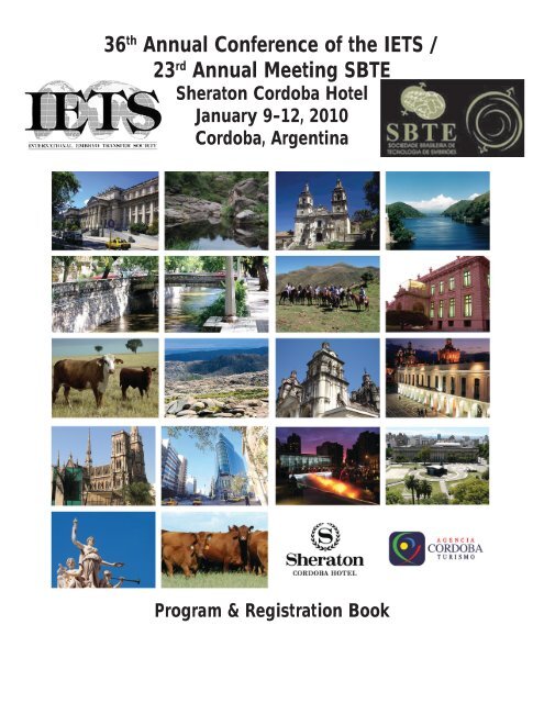 36th Annual Conference of the IETS / 23rd Annual Meeting SBTE