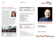 Akademieflyer Ludwig Windthorst Haus Lingen