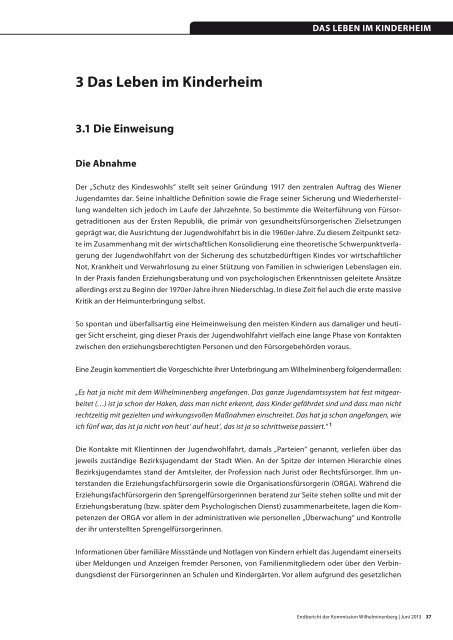 Endbericht der Kommission Wilhelminenberg