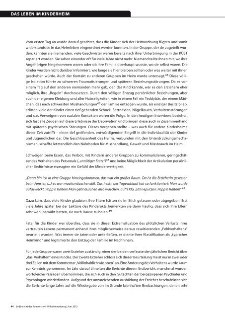 Endbericht der Kommission Wilhelminenberg