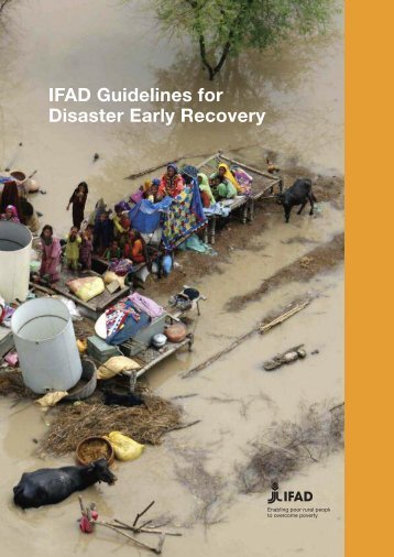 IFAD Disaster Early Recovery Guidelines