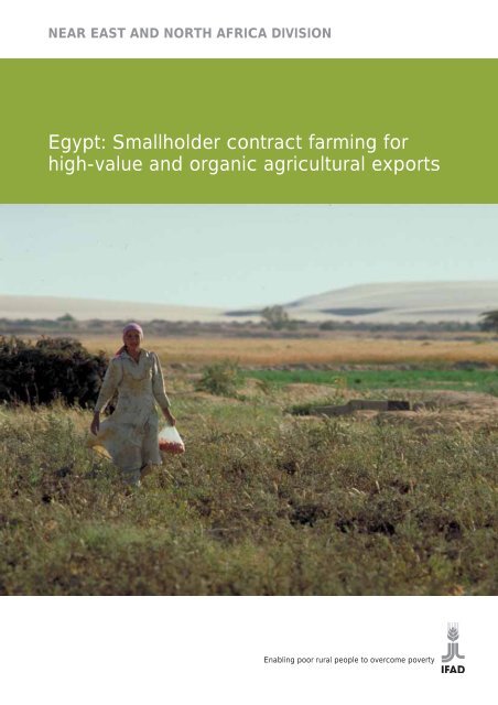 Egypt: Smallholder contract farming for high-value and ... - IFAD