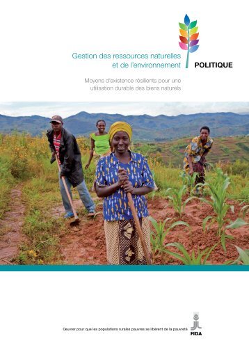 Gestion des ressources naturelles et de l'environnement - IFAD