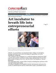Ngove Incubator Launched - Ifa Lethu