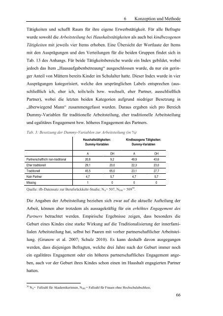 Wie gestalten Akademikerinnen Elternzeit und - ifb - Bayern