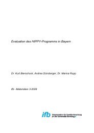 Evaluation des HIPPY-Programms in Bayern - ifb - Bayern