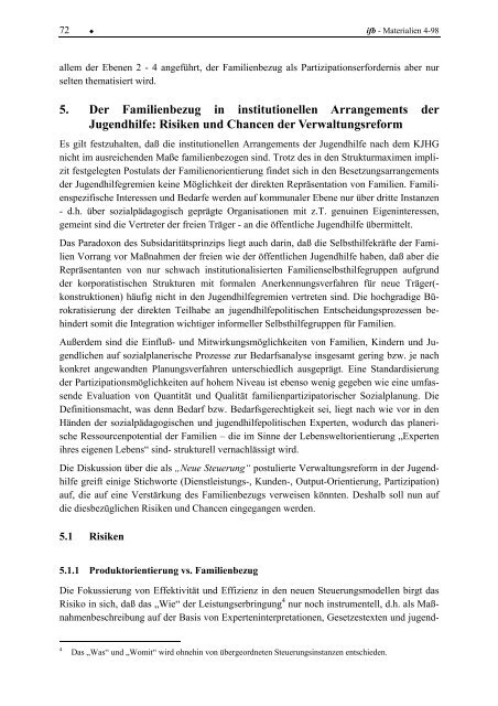 Materialien zur Familienpolitikanalyse - ifb - Bayern