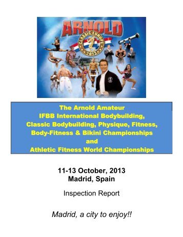 2013 Inspection Report - IFBB