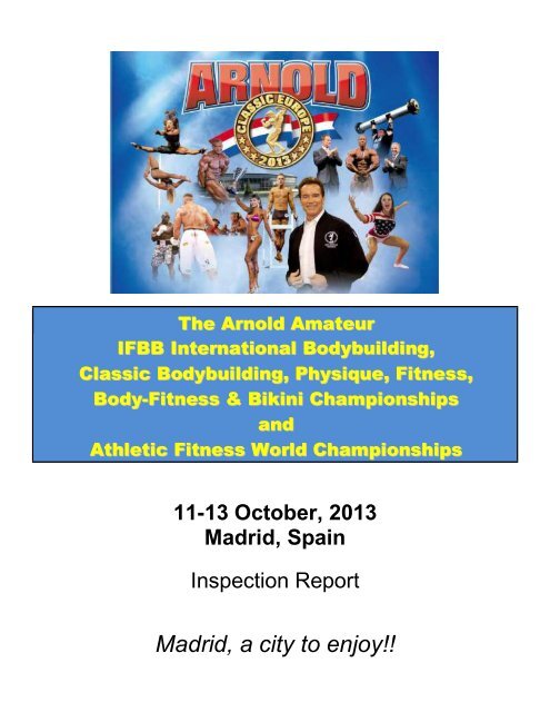 2013 Inspection Report - IFBB