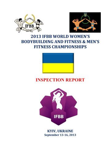 2013 Inspection Report - IFBB