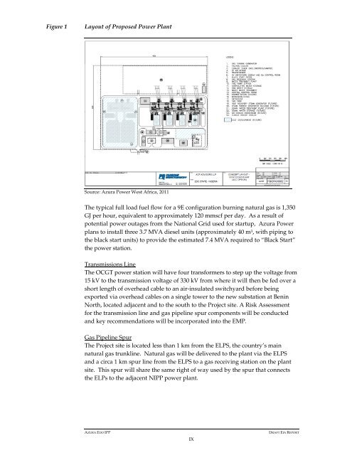 Azura-Edo Independent Power Plant Environmental Impact ... - IFC