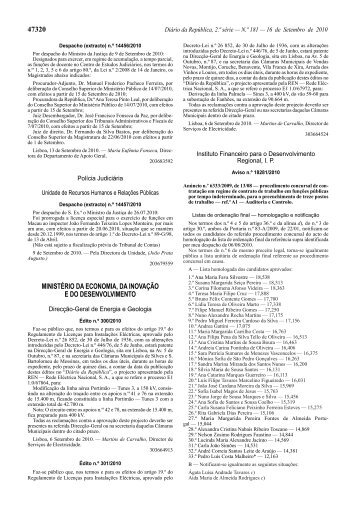 Ref.Âª A.1. - Instituto Financeiro para o Desenvolvimento Regional