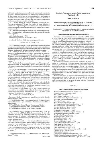 Ref.Âª A.11 - Ãrea de Secretariado - Instituto Financeiro para o ...