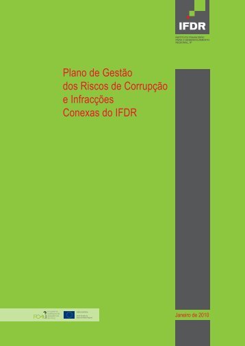 Plano de GestÃ£o dos Riscos de CorrupÃ§Ã£o e InfracÃ§Ãµes Conexas do ...