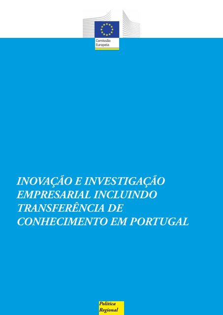 inovaÃ§Ã£o e investigaÃ§Ã£o empresarial incluindo transferÃªncia de ...