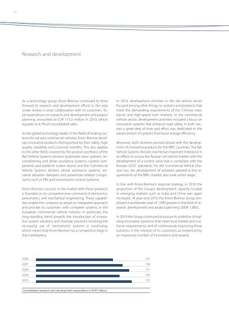 Annual Report 2010 - Knorr-Bremse AG.