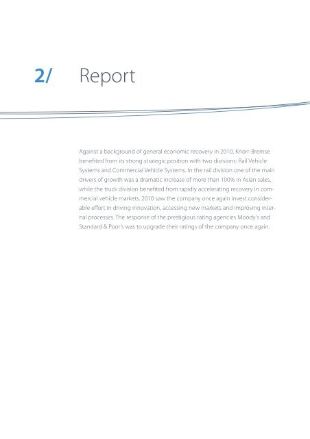 Annual Report 2010 - Knorr-Bremse AG.