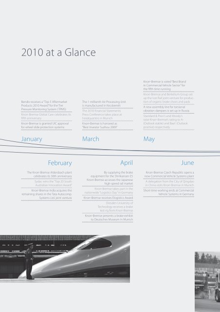 Annual Report 2010 - Knorr-Bremse AG.