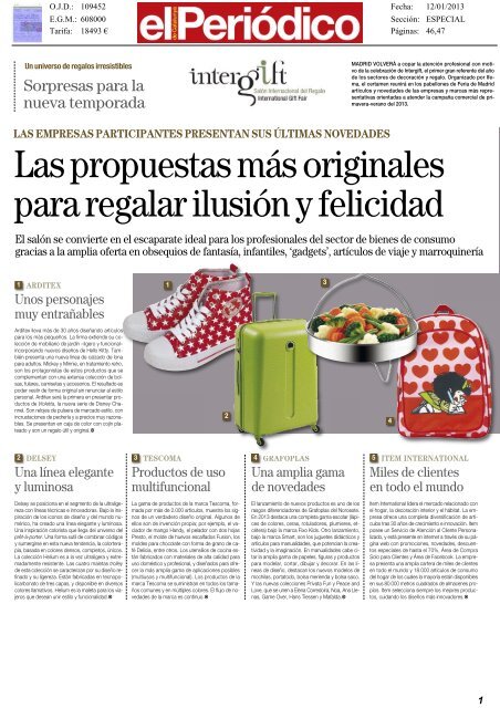 Las propuestas mÃ¡s originales para regalar ilusiÃ³n y felicidad - Ifema