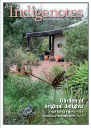 Garden of original delights - Indigenous Flora and Fauna Association