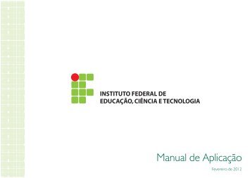 Manual de identidade visual - IFTO