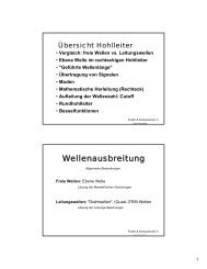 Wellenausbreitung