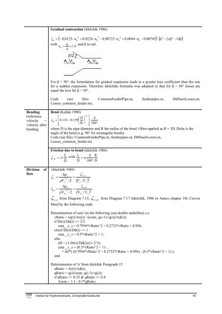 user's manual for corhyd: an internal diffuser hydraulics model - IfH