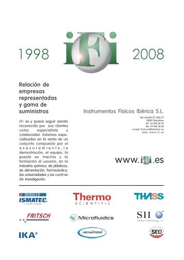 lista 10 2008 v8.p65 - Instrumentos Fisicos Iberica SL