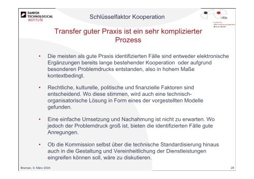 SchlÃ¼sselfaktor Kooperation - ifib