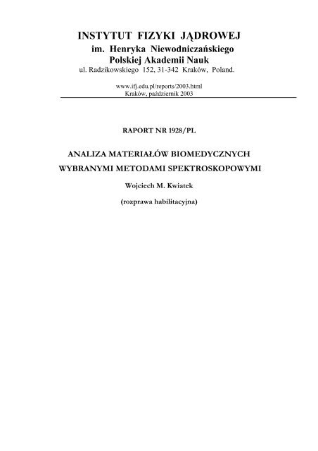 1928/PL - Instytut Fizyki JÄdrowej PAN